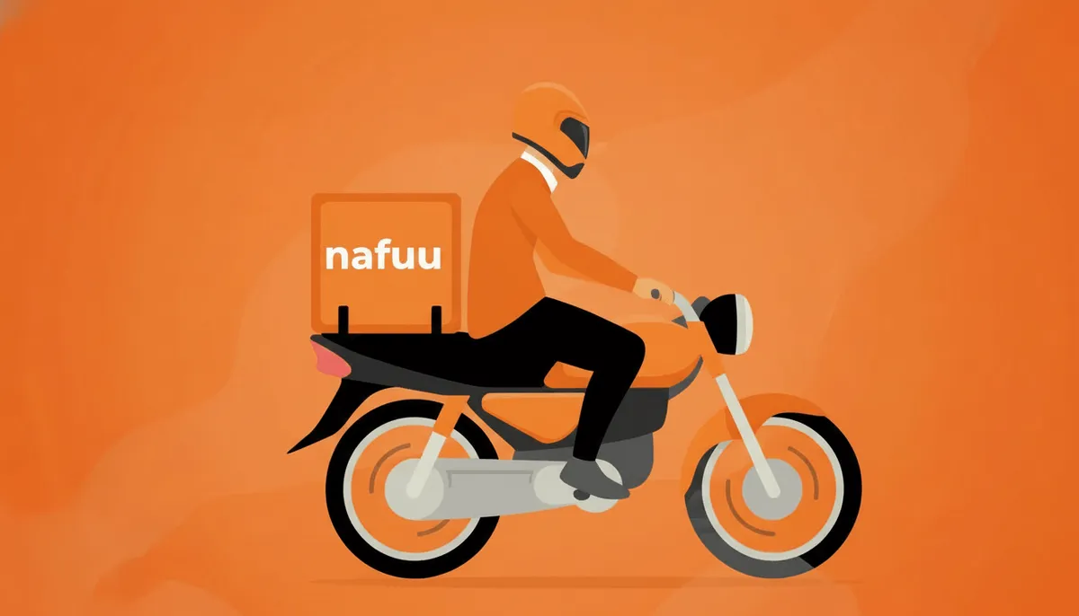 Livreur Nafuu en action